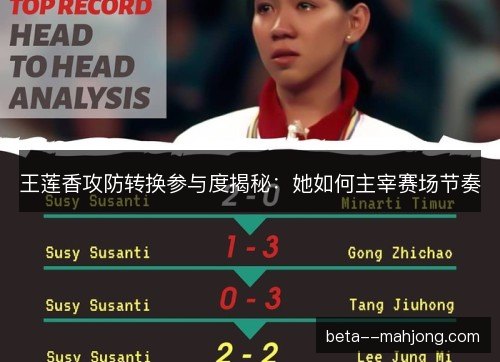 王莲香攻防转换参与度揭秘：她如何主宰赛场节奏
